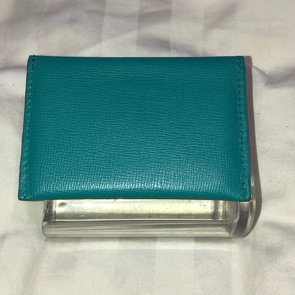 Tiffany & Co. Leather Business Card Holder - Picture 2 of 7